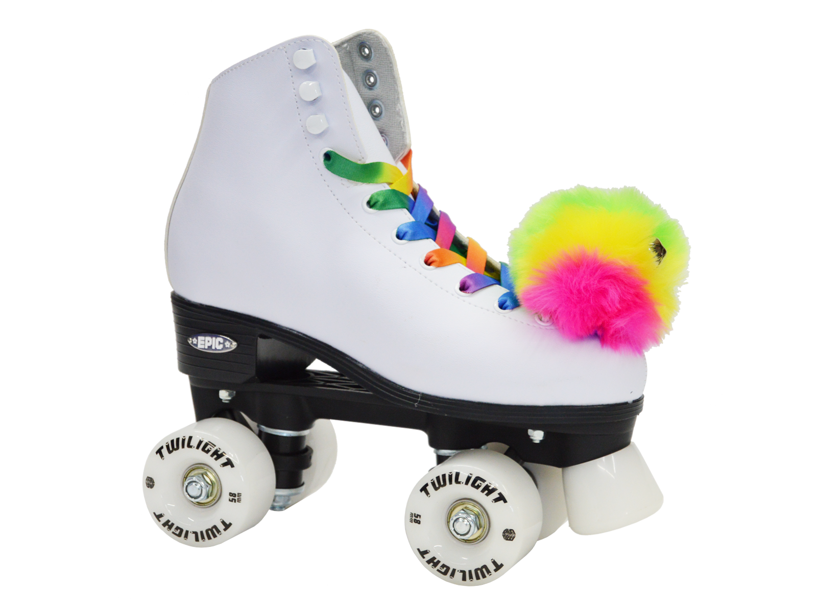 New EPIC Limited Edition Rainbow Spectrum Roller Skate Accessory Bundle! 