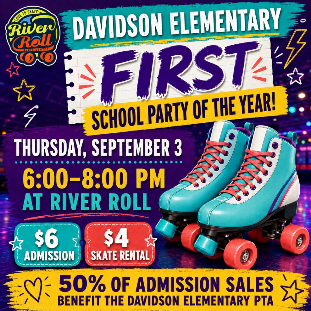 Davidson Sept Skate Night