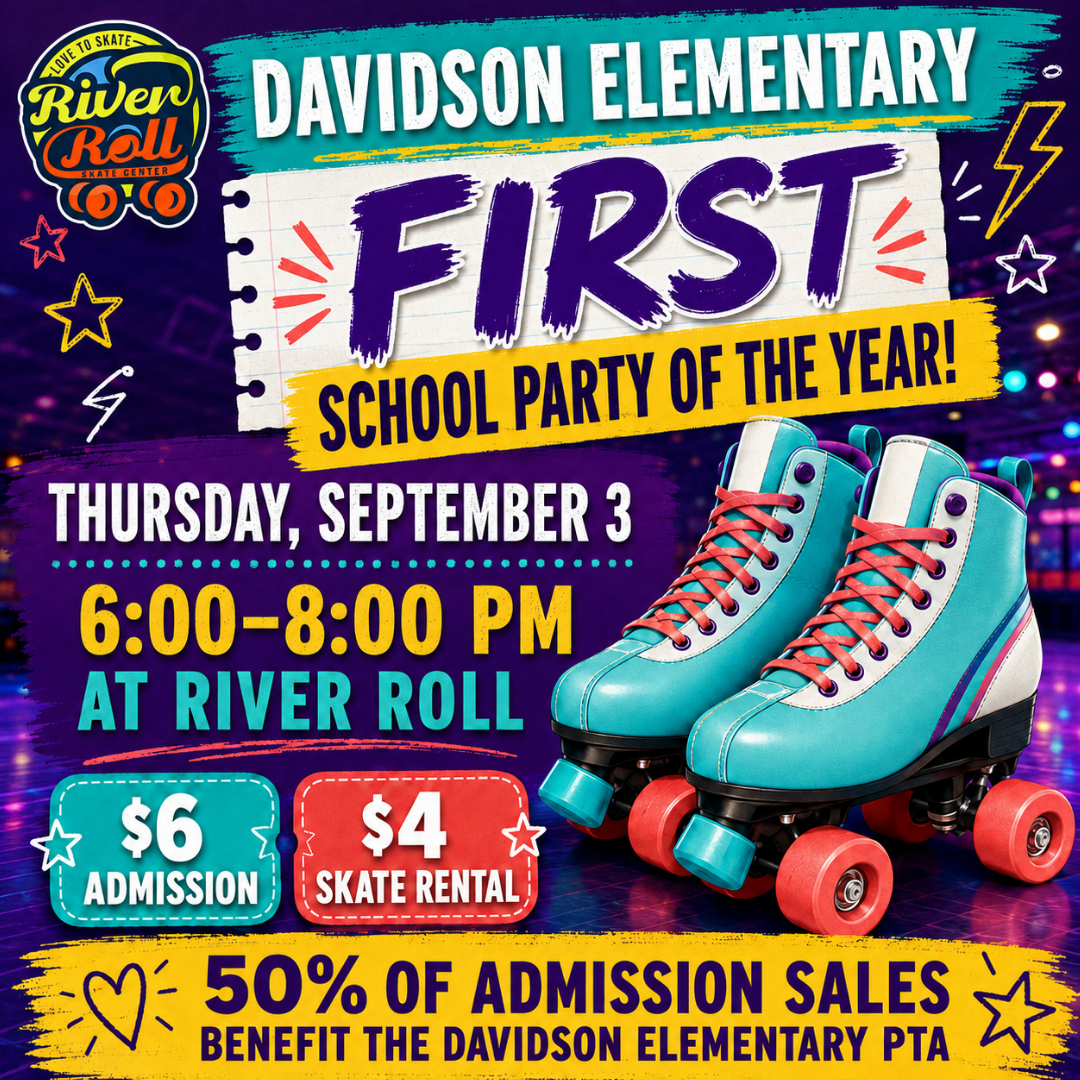 Davidson Sept Skate Night
