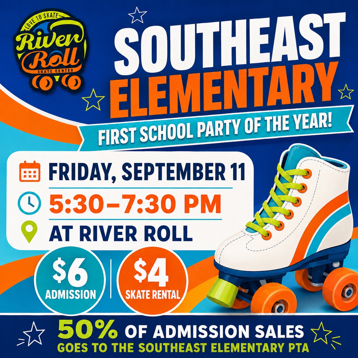 Southeast PTA Skate Night